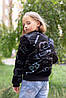 Модна дитяча куртка для дівчинки розмір 128-152, фото 2