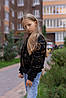 Демісезонні дитячі куртки під гумку для дівчаток розмір 128-152, фото 9