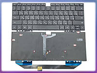 Клавиатура для Huawei MateBook X Pro W19C W19B W29C MACH-W19 (RU Black с подсветкой) Оригинал
