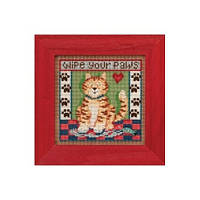 Набір для вишивки хрестиком Kitty Paws//Котячі лапки MH143104 Mill Hill