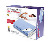 Електрична ковдра Esperanza  150x80см Польща EHB001 електроодіяло, фото 3