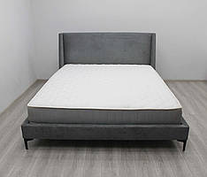 Ліжко Шик Галичина Генрі 90х190 см темно-сіре