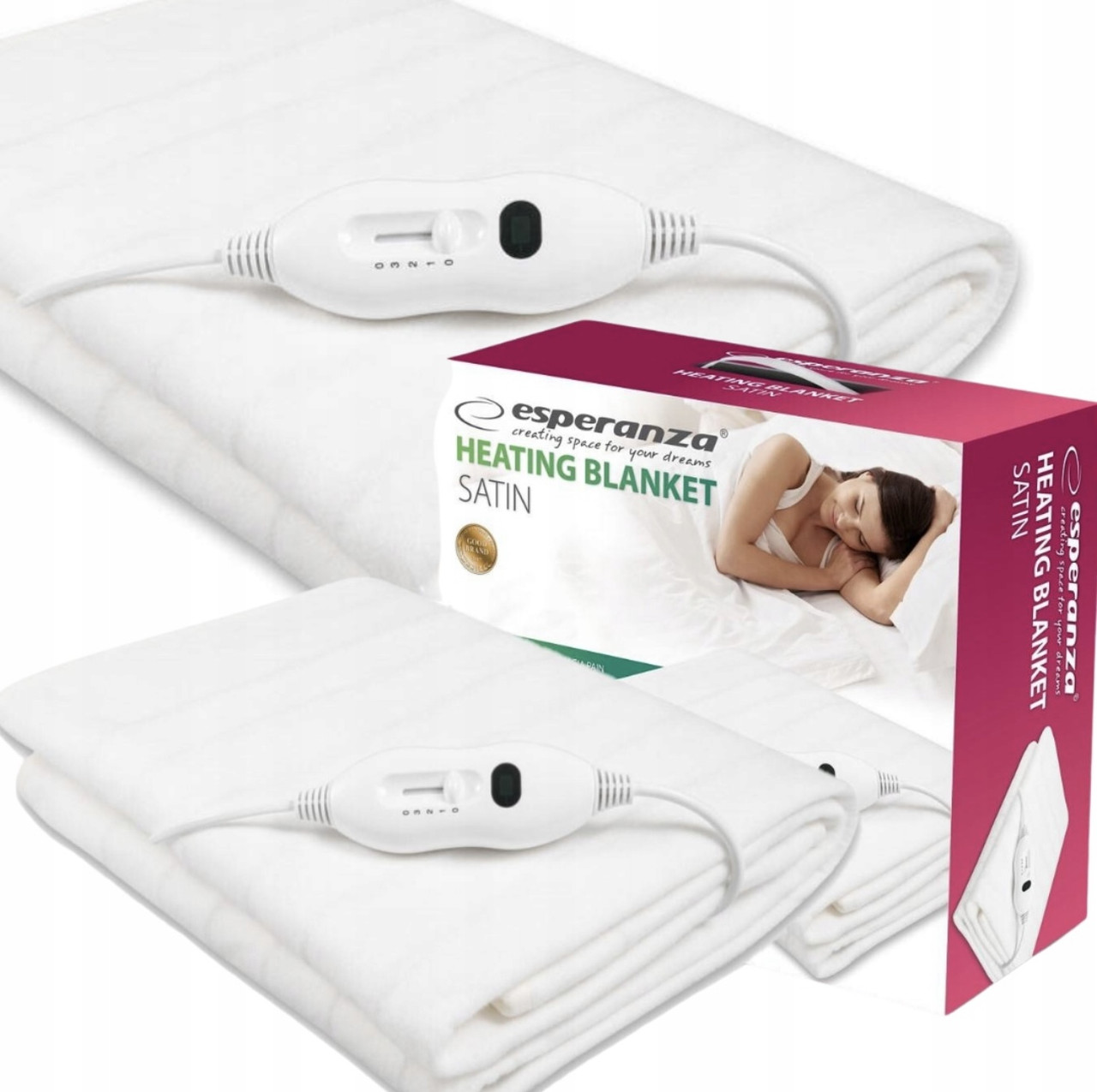 Електрична ковдра Esperanza  150x80см Польща EHB002 електроодіяло, фото 1