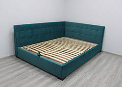 Ліжко Шик Галичина Лео 80х190 см зелене