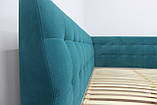 Ліжко Шик Галичина Лео 90х190 см зелене, фото 6