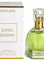 Женская туалетная женская вода Lovely Garden oriflame, 50мл.