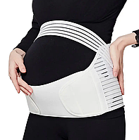 Бандаж для беременных белый 2XЛ До и послеродовой бандаж