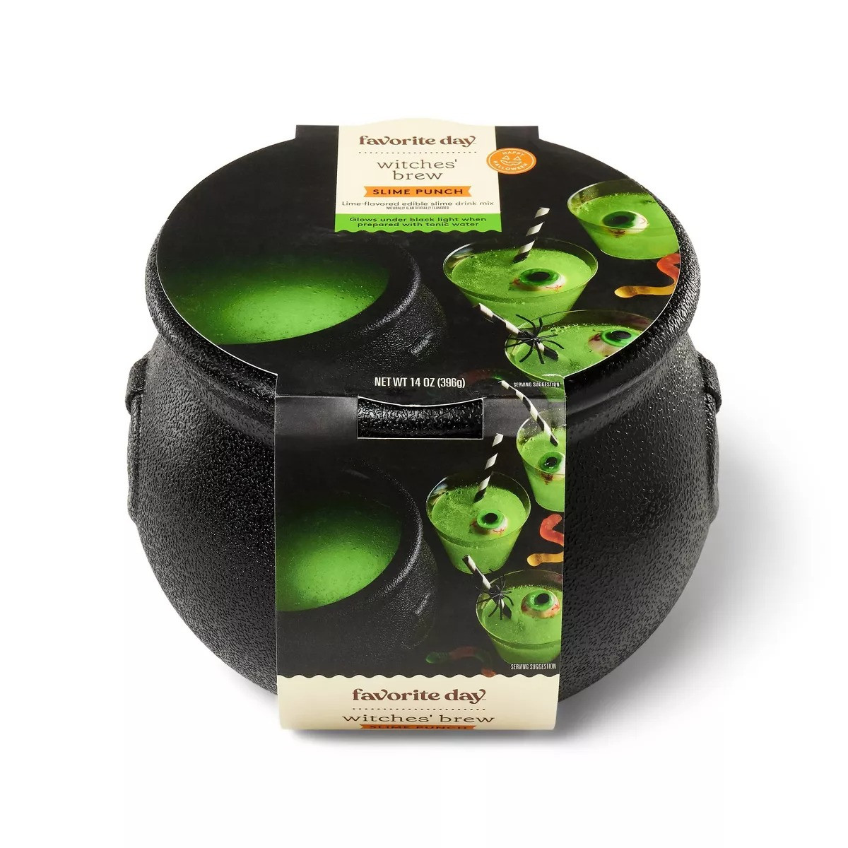 Суміш для напою Halloween Green Slime Drink Mix in Cauldron в казані 396g