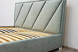 Ліжко Шик Галичина Кліо 80х200 см світло-зелене, фото 6