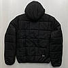 L. XL Чоловіча куртка Adidas двустороння з капюшоном демісезон осінь/весна чорна/сіра(Адідас), фото 6