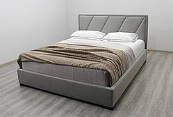 Ліжко Шик Галичина Кліо 120х190 см сіре