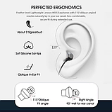 Безпровідні навушники LENOVO HE05 Bluetooth Red, фото 5