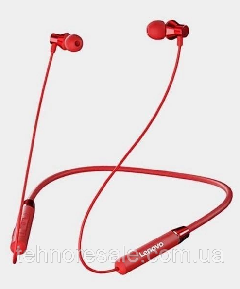 Безпровідні навушники LENOVO HE05 Bluetooth Red