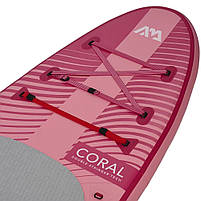 Сапборд Aqua Marina CORAL R ADVANCED 10'2" 2023 — надувна дошка для САП серфінгу, sup board BT-23COPR, фото 3