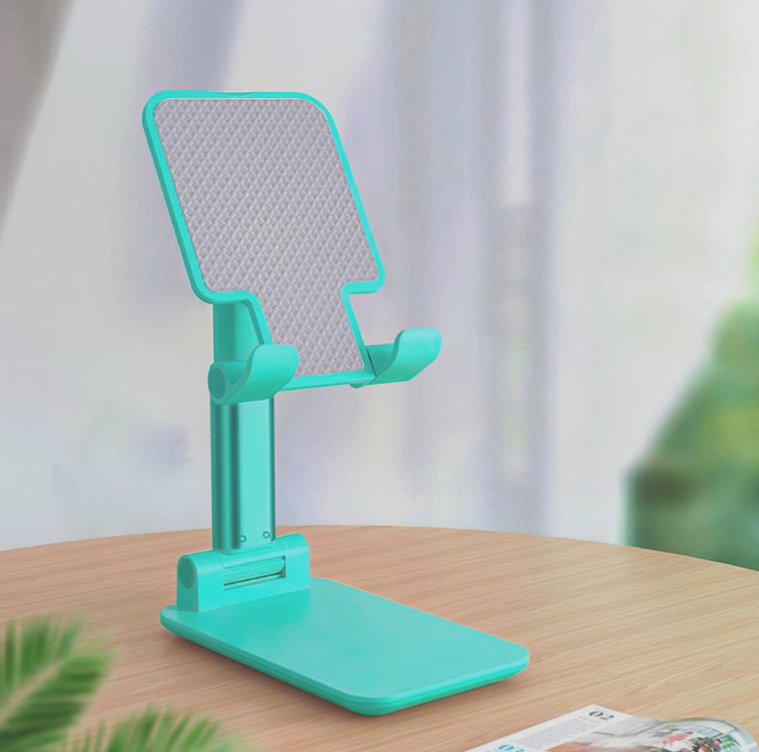 Універсальна підставка тримач для смартфонів Folding Desktop Phone Stand Green, фото 1