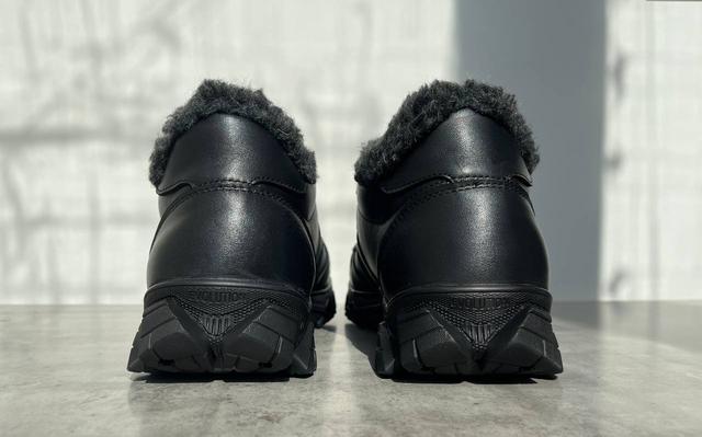 Кожаные кроссовки зимние на меху мужская обувь больших размеров Rosso Avangard Winter ReBaKa Leather BS 1968803175 