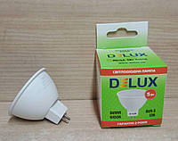 Світлодіодна лампа Delux MR16 12 V 5 W GU5.3 4100 K