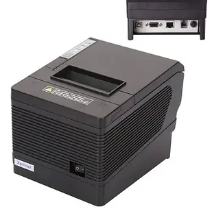 Термопринтер POS чековий принтер USB+LAN з автообрезкой XP-80мм Q260III
