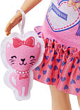 My First Barbie HLL19 Лялька Моя перша Барбі Блондинка з кошеням, фото 6