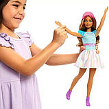 My First Barbie HLL21 Лялька Моя перша Барбі Тереза з цуценям, фото 6