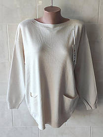 Елегантний жіночий светр батального розміру 52-54