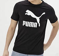 Мужская футболка Puma черная Пума