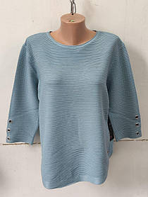 Елегантний жіночий светр батального розміру 50-54