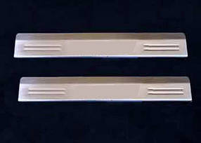 FIAT PANDA Накладки на дверні пороги (неірж.) 2 шт AUC Накладки на пороги Фіат Панда