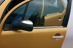 FIAT ST ⁇ LO Зовнішня окантовка скел (неірж.) 6 шт AUC Хром молдинг Фіат Стіло