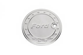 FORD FUSION Накладка на лючок бензобака (нерж.) AUC Накладки на кузов Форд Ф'южн