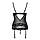 Корсет з відкритою груддю Passion - North Corset black S/M, фото 4