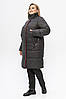 Зимова подовжена куртка прямого силуету, рр 48-64,різні кольори, фото 6