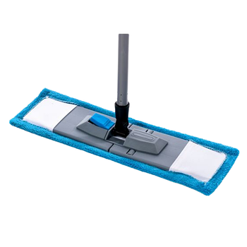 Швабра мікрофібра 40см метал.кий 110см 8043 фіолетовий МАКСУС+