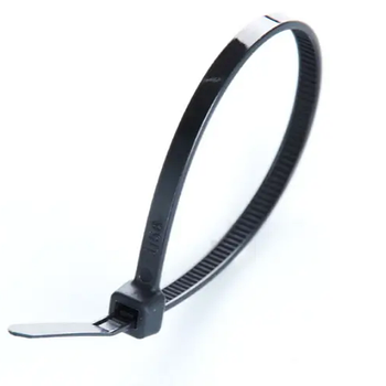 Хомут пластиковий 4,0*350мм універсальний чорний 100шт/уп APRO