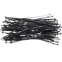 Хомут пластиковий 9,0*650мм чорний 100шт/уп APRO, фото 2