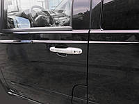 Декоративные накладки для ручек Mercedes Viano (Carmos, 4 шт) AUC Накладки на ручки Мерседес Бенц Виано