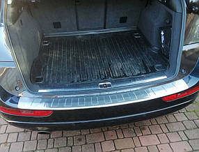 Audi Q5 Накладка на задній бампер OmsaLine AUC Накладки на задній бампер Ауді Ку5