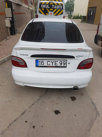 Hyundai Accent 1994-1999 Спойлер під фарбування Meliset AUC Спойлера Хюндай Акцент