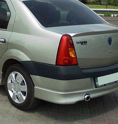 Тюнінг заднього бампера Dacia Logan I 2005-2008 рр.