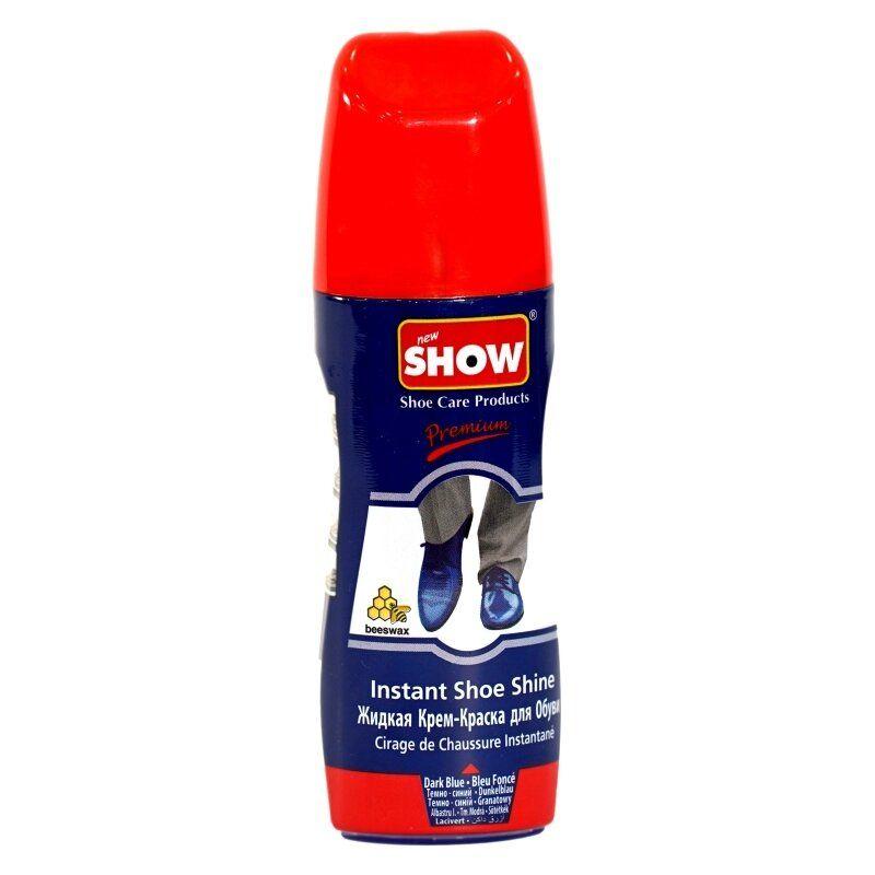 Крем-блиск для взуття SHOW темно-синій 75 мл (8698623901051), фото 1