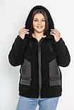 Жіноча куртка зима Шуба Поліна 46-56, фото 3