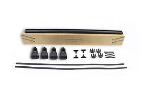 Chrysler Voyager 2001-2007 рр. Перемички на звичайні рейлінги під ключ Bold Bar Lite V1 (2 шт.) AUC Багажники