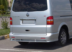 Тюнінг заднього бампера Volkswagen T5 Caravelle 2004-2010 рр.