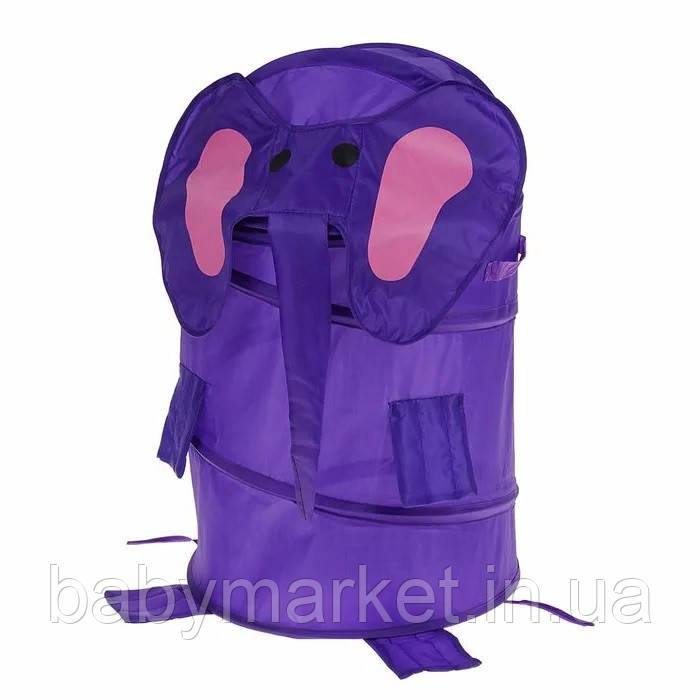Кошик для іграшок Bambi M 0282 фіолетовий