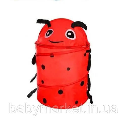 Кошик для іграшок Bambi M 0282 червоний