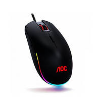 Мышка AOC GM500 игровая 5000dpi 8кн RGB PMW3325 черная