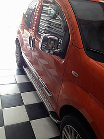 Fiat Fiorino Бічні дуги Omsa MSline AUC Бічні пороги Фіат Фіоріно — Фіат Кубо