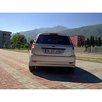 Ford Fiesta 2002-2005 Задній бампер накладка, під фарбування TMR Тюнінг заднього бампера Форд Фієста