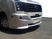 Volkswagen Crafter 2012 Тюнинговый бампер накладка AUC Тюнинг переднего бампера Фольксваген Крафтер