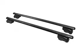 Kia Ceed 2018↗︎ рр. Перемички на вбудовані рейлінги під ключ Bold Bar V2 (2 шт.) Чорні AUC Багажники КІА Сід
